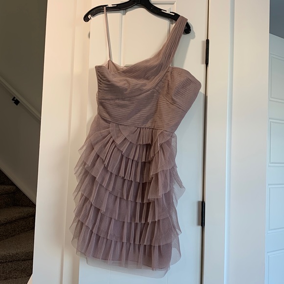 NWT BCBG cocktail dress size 12 lilac - Picture 1 of 7